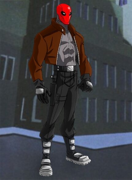 RED HOOD JASON TODD LEATHER JACKET
