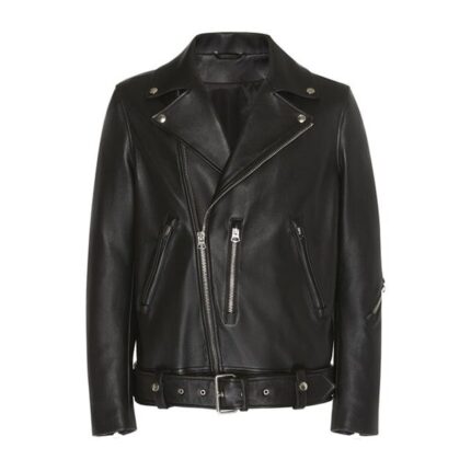 Nate Clean Leather Jacket