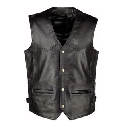 Men’s Traditional Leather Vest