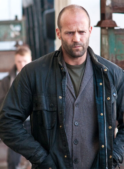 BLITZ JASON STATHAM LEATHER JACKET