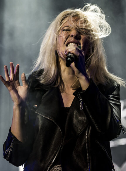 ELLIE GOULDING LEATHER JACKET