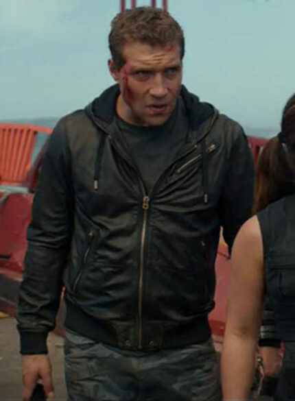 JAI COURTNEY TERMINATOR GENISYS LEATHER JACKET