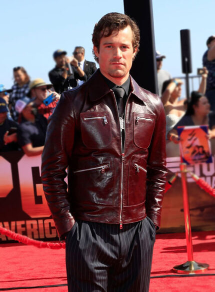 JAKE PICKING LEATHER JACKET