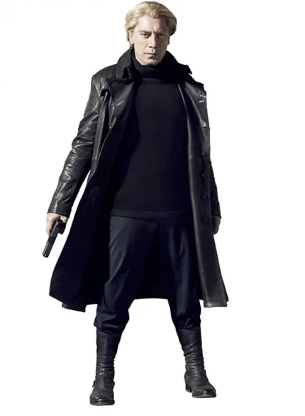 JAVIER BARDEM SKYFALL LEATHER TRENCH COAT