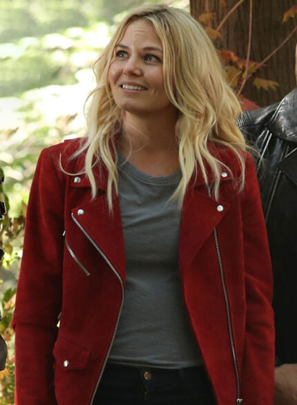 JENNIFER MORRISON ONCE UPON A TIME LEATHER JACKET #1