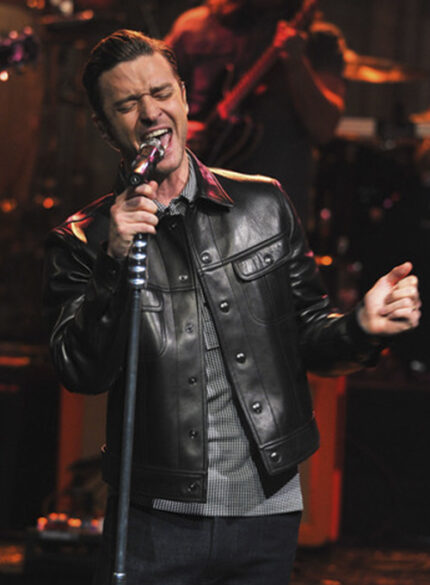 JUSTIN TIMBERLAKE LEATHER JACKET
