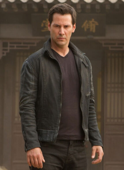 KEANU REEVES MAN OF TAI CHI LEATHER JACKET