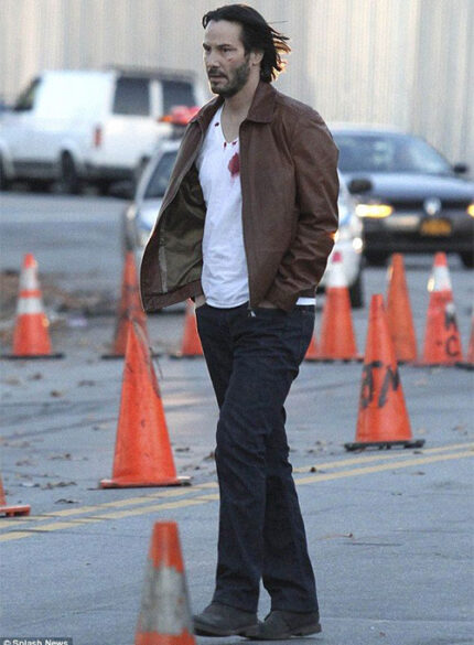 KEANU REEVES JOHN WICK LEATHER JACKET