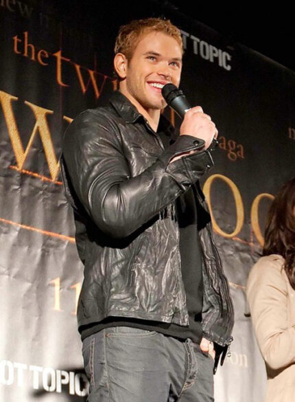 KELLAN LUTZ LEATHER JACKET #2