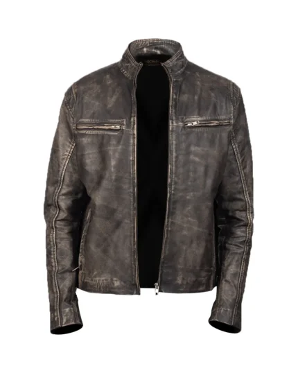 Lewis Biker Leather Jacket