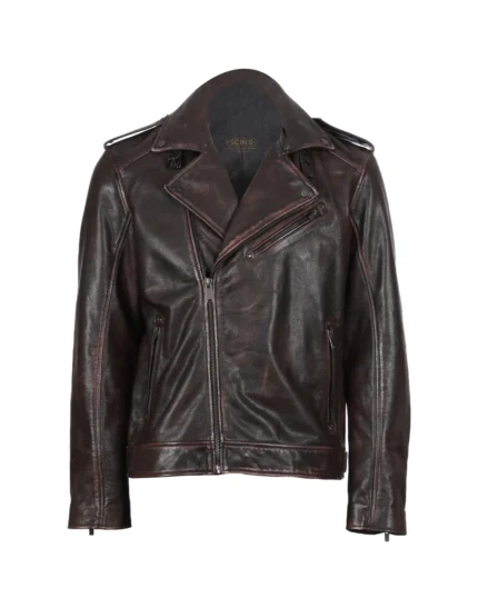 Liam Biker Leather Jacket