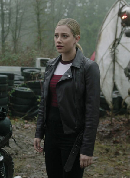 LILI REINHART RIVERDALE LEATHER JACKET