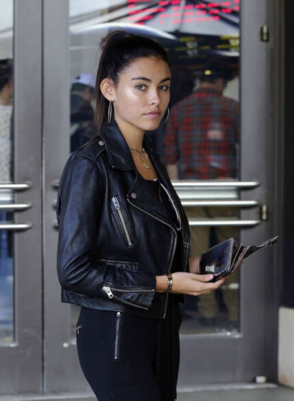 MADISON BEER LEATHER JACKET