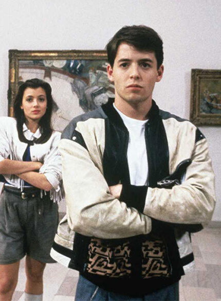 MATTHEW BRODERICK FERRIS BUELLER'S DAY OFF LEATHER JACKET
