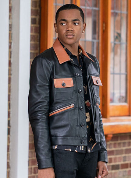 MICHAEL RAINEY JR. POWER BOOK II: GHOST LEATHER JACKET