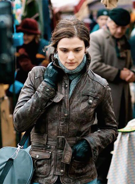 RACHEL WEISZ THE WHISTLEBLOWER LEATHER JACKET
