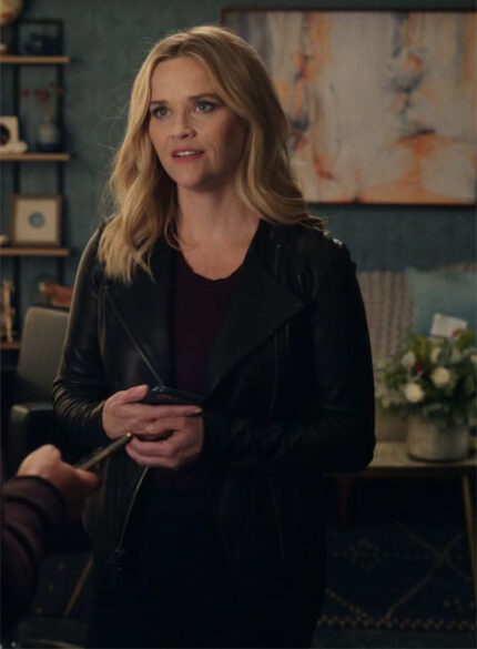 REESE WITHERSPOON THE MORNING SHOW LEATHER JACKET