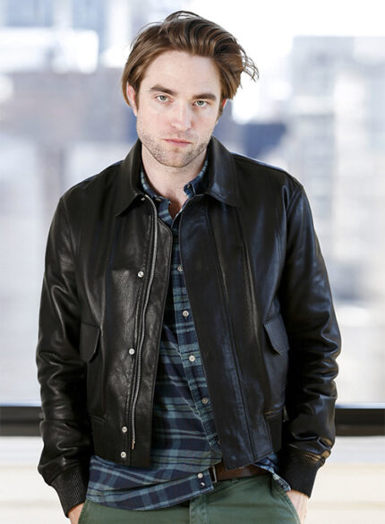 ROBERT PATTINSON LEATHER JACKET #1