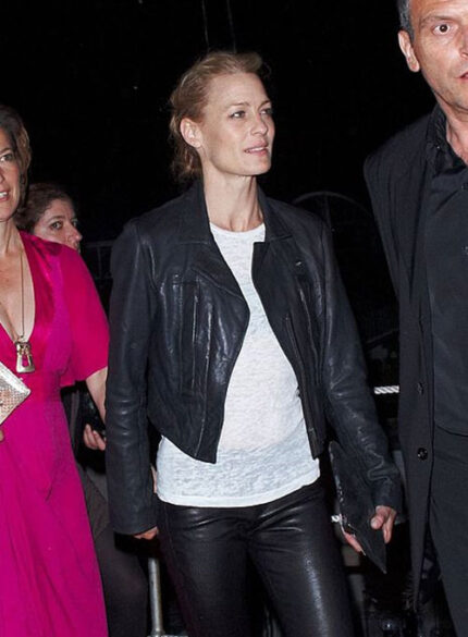 ROBIN WRIGHT LEATHER JACKET #1