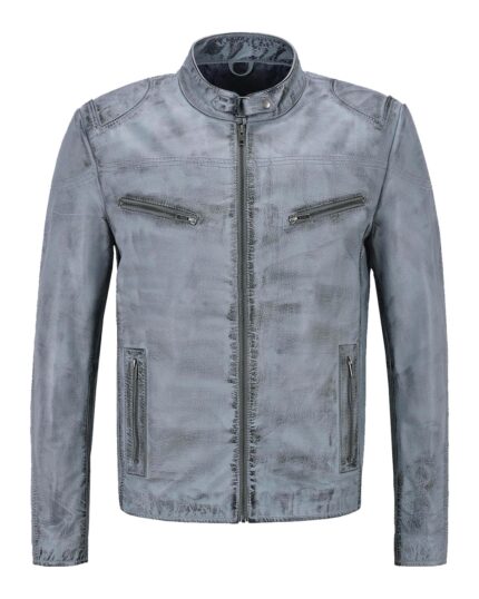Retro Biker Leather Jacket