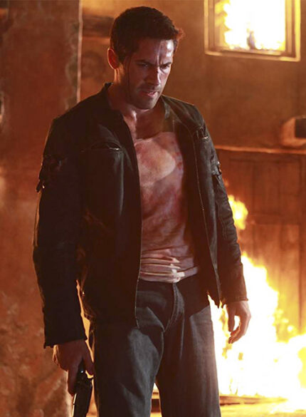 SCOTT ADKINS EL GRINGO LEATHER JACKET