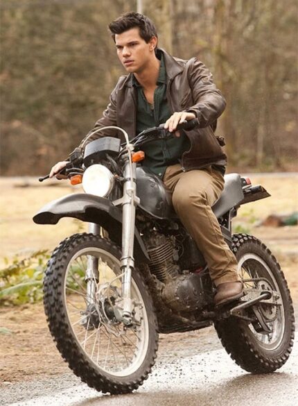 TAYLOR LAUTNER THE TWILIGHT SAGA LEATHER JACKET