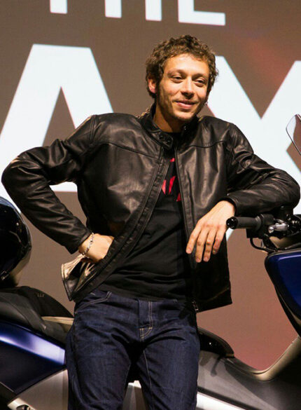 VALENTINO ROSSI LEATHER JACKET