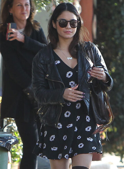 Vanessa Hudgens Real Leather Jacket – Everyday Chic