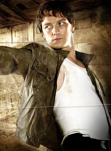 JAMES MCAVOY WANTED LEATHER JACKET